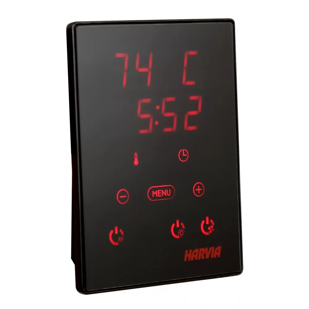 Печь для бани Harvia Moderna V80XE Black - 2min