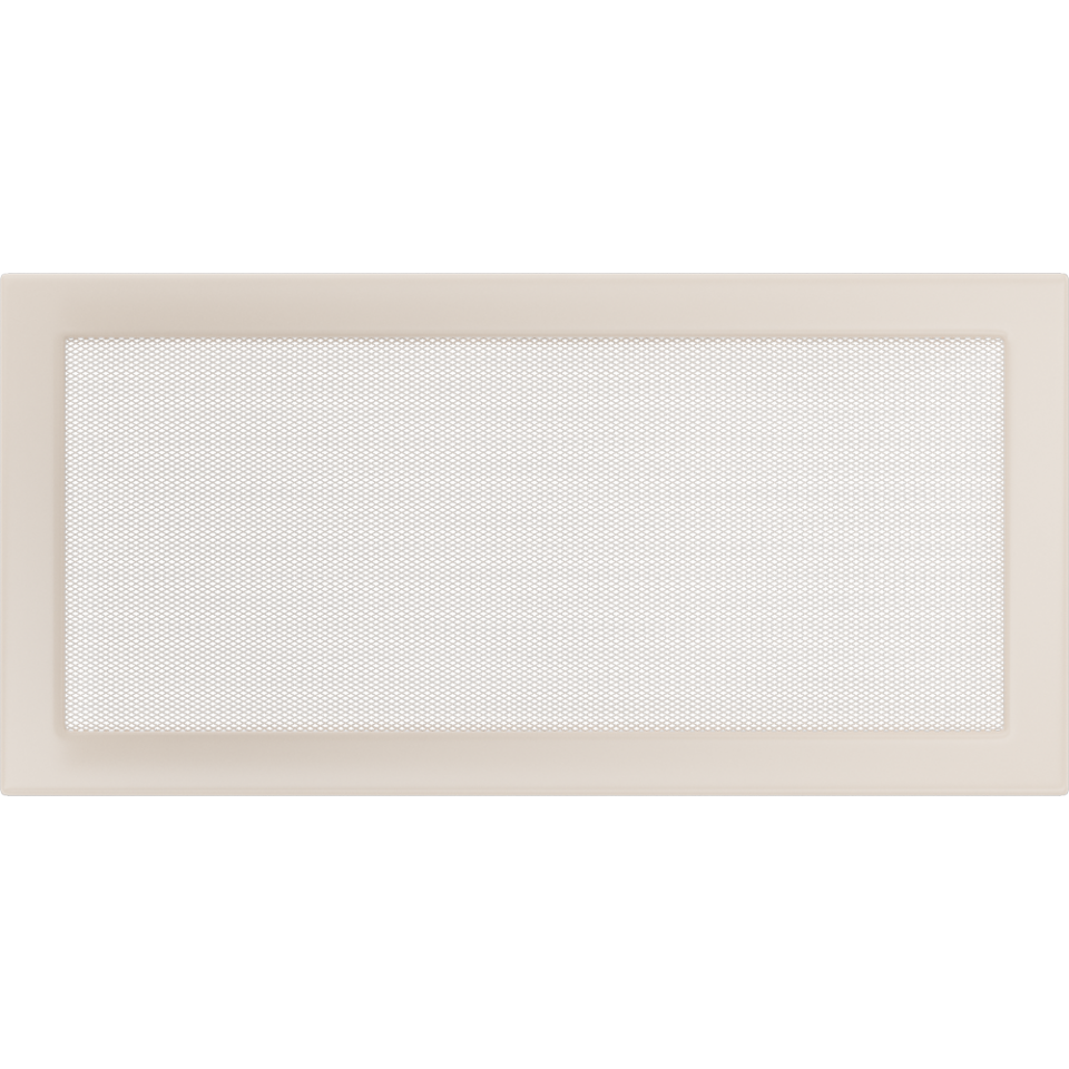 Решетка вентиляционная Кремовая 22x45 Kratki - 0min