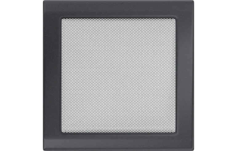 Решетка вентиляционная Графитовая 22x22 Kratki