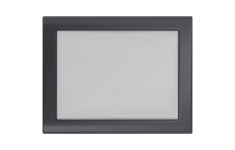 Решетка вентиляционная Графитовая 22x30 Kratki