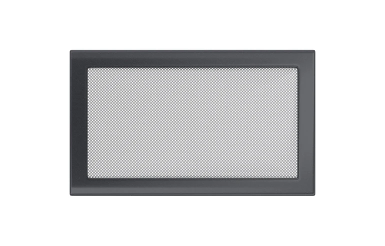 Решетка вентиляционная Графитовая 22x37 Kratki
