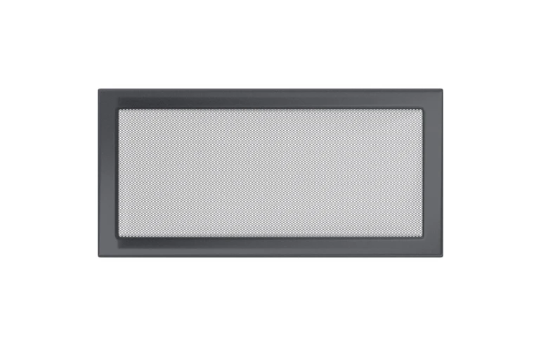 Решетка вентиляционная Графитовая 22x45 Kratki