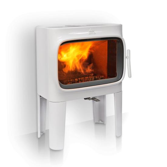 Печь-камин Jotul F 305 LL (белый) - 1min