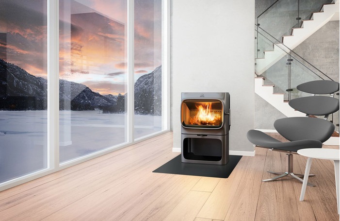 Печь-камин Jotul F 305 B (черный) - 3min