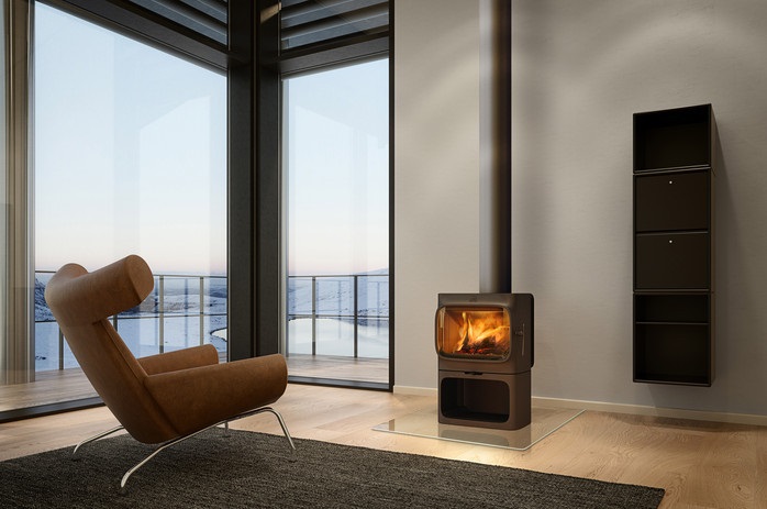 Печь-камин Jotul F 305 B (черный) - 2min