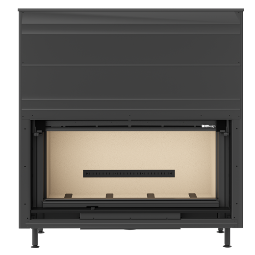 Каминная топка KFDesign LINEA H 1180 4.0 - 1min