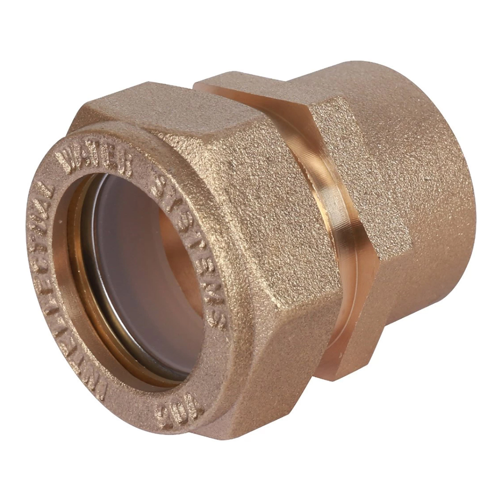 Муфта латунная IWS (F) 20 х 3/4" EF внутренняя резьба - 3min