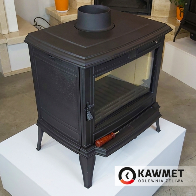 Чугунная печь KAWMET Premium S11 (8,5 кВт) - 6min