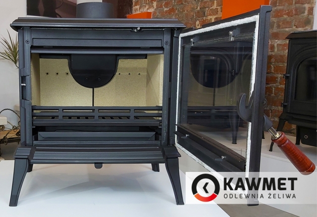 Чугунная печь KAWMET Premium S11 (8,5 кВт) - 3min
