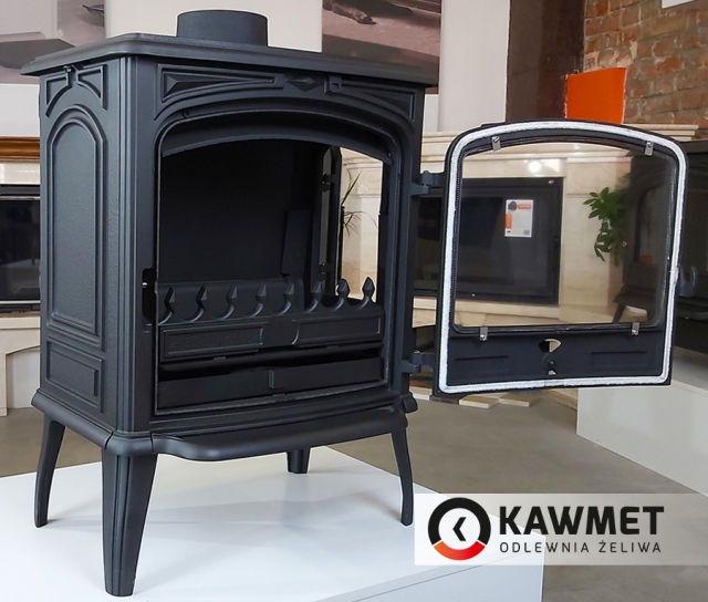 Чугунная печь KAWMET Premium S14 (6,5 кВт) - 4min