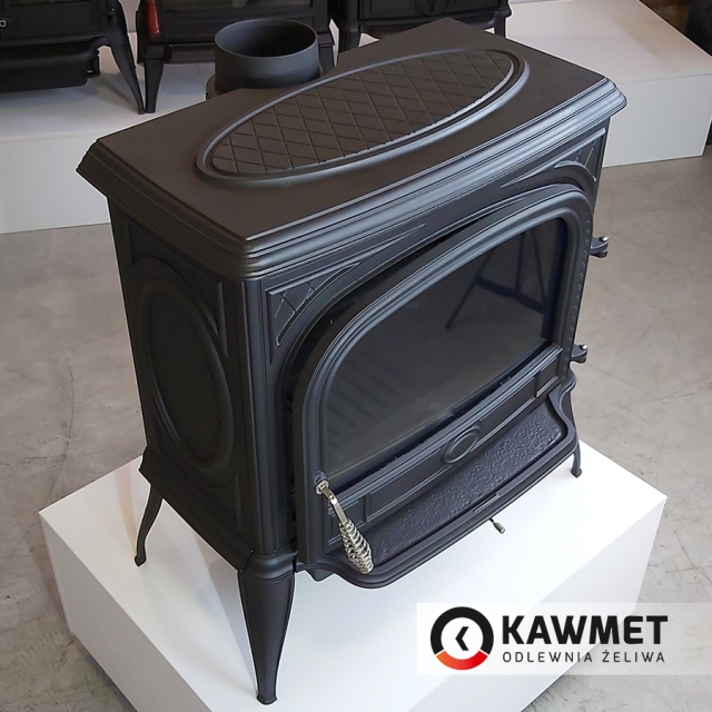 Чугунная печь KAWMET Premium S5 (11,3 кВт) - 4min