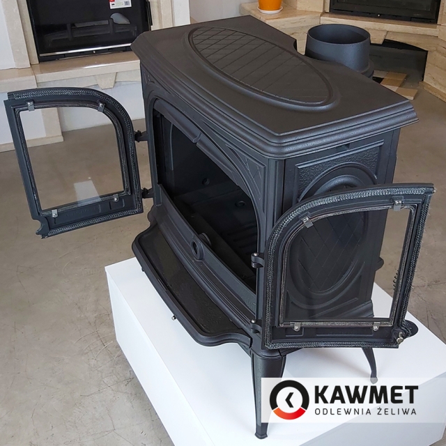 Чугунная печь KAWMET Premium S7 (11,3 кВт) - 3min
