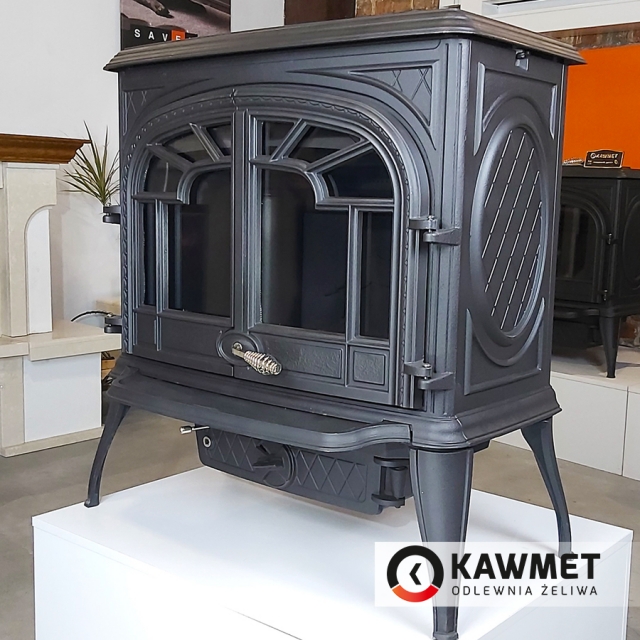 Чугунная печь KAWMET Premium S10 (13,9 кВт) - 4min