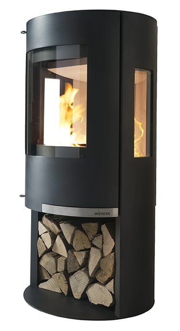 Печь-камин Invicta ONSEN 3 COTES VITRES, 6 kW - 0min