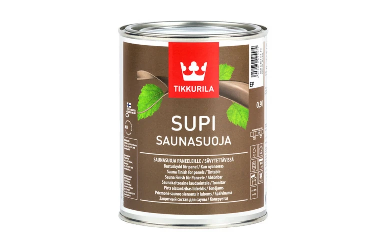 Защитный состав для стен Supi Saunasuoja 0,9 л.