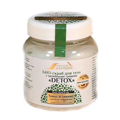 Био-скраб для тела Detox, 300мл - 0min