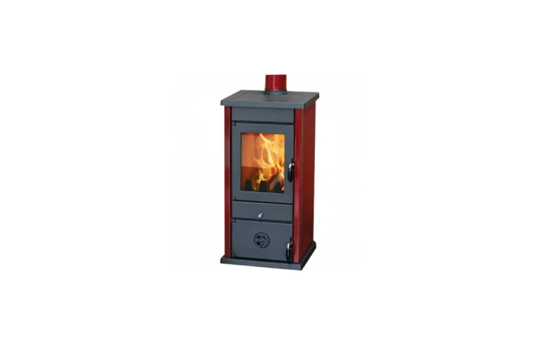 Печь-камин MBS THERMO VESTA PLUS DARK RED