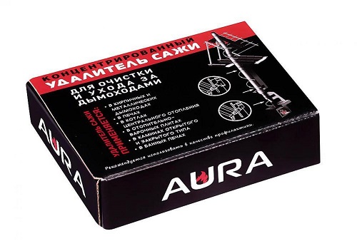 AURA Концентрированный удалитель сажи AURA - 0min