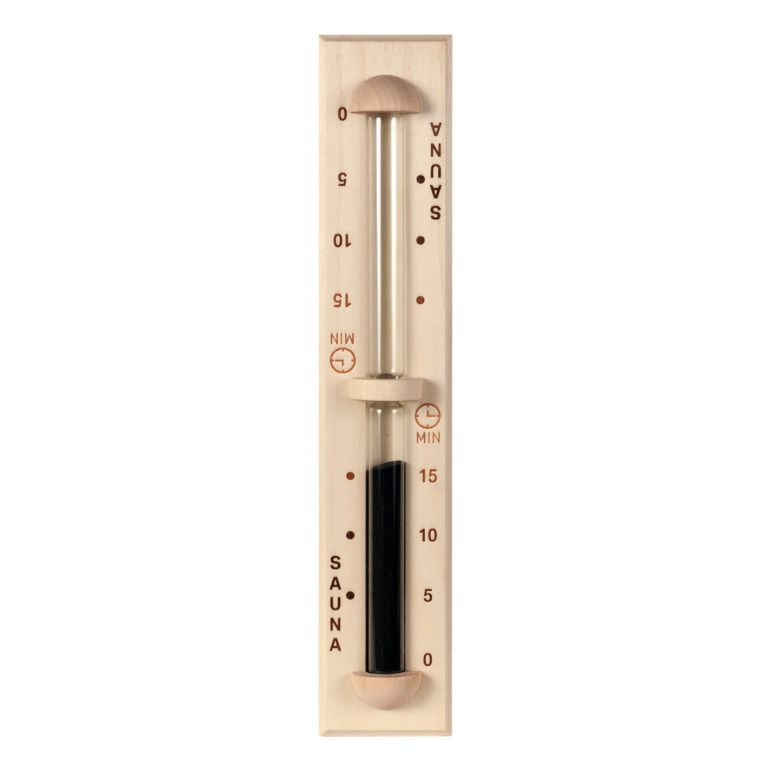 Часы песочные HP-018 осина+черный песок - 0min