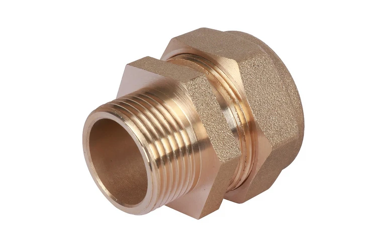 Муфта латунная IWS (M) 20 х 3/4" EF наружная резьба
