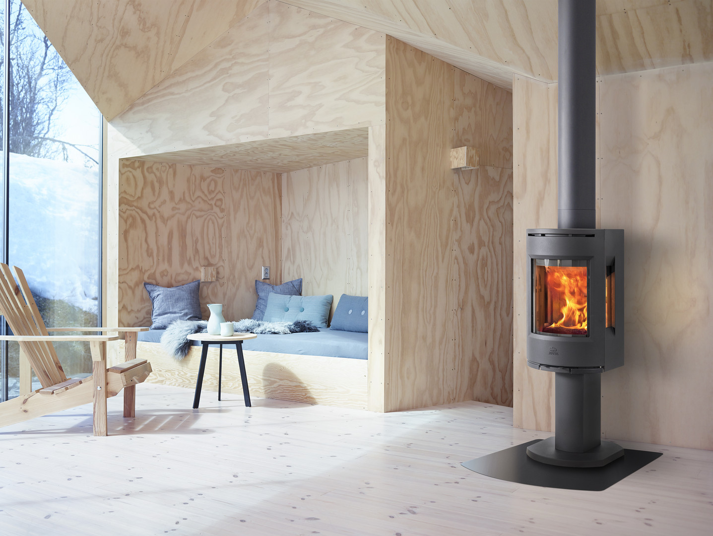 Печь - камин JOTUL F 137 - 1min