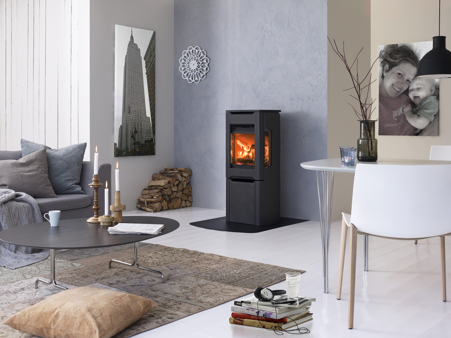 Печь - камин JOTUL F 263 - 2min