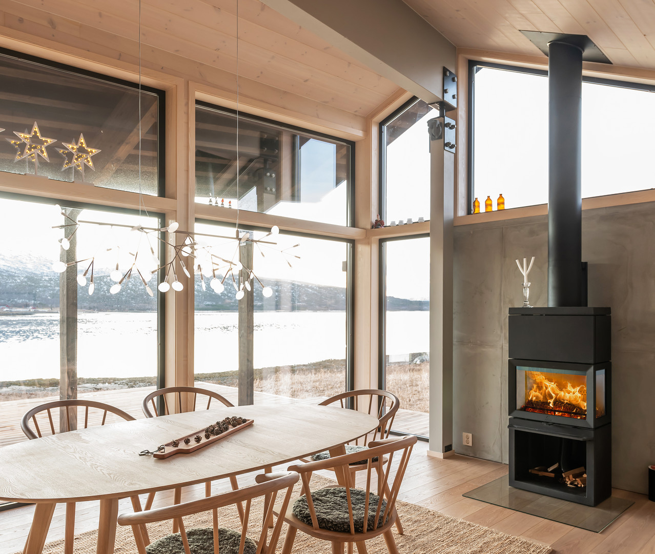 Печь - камин JOTUL F 520 HIGH TOP - 1min