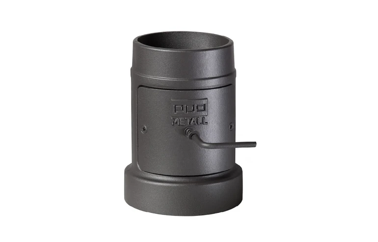 Стартовый дымоход Prometall 115-136 с ревизией и шибером