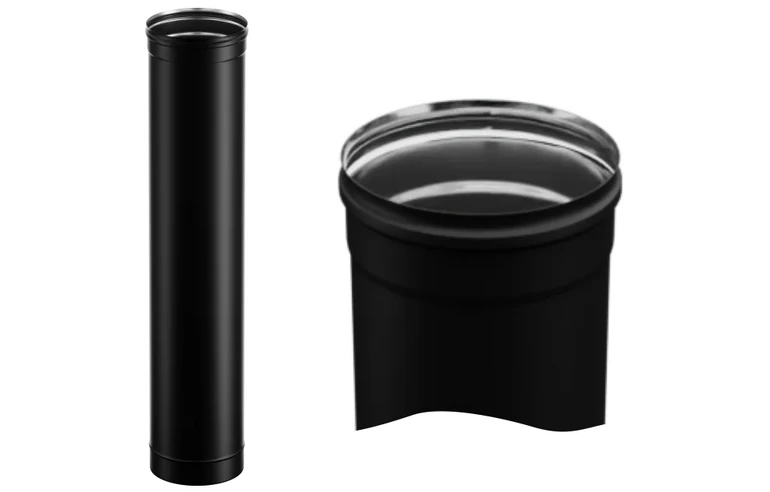 Ferrum Blackside дымоход 1,0 м (430/0,8мм/эмаль) Ф150