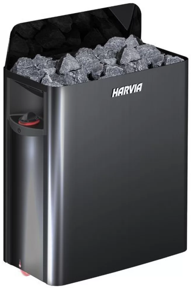 Печь для бани Harvia The Wall SW60 Black Steel - 0min