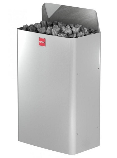 Печь для бани Harvia The Wall SW90E steel - 2min