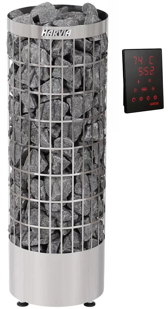 Печь для бани Harvia Cilindro PC110XE Steel - 0min