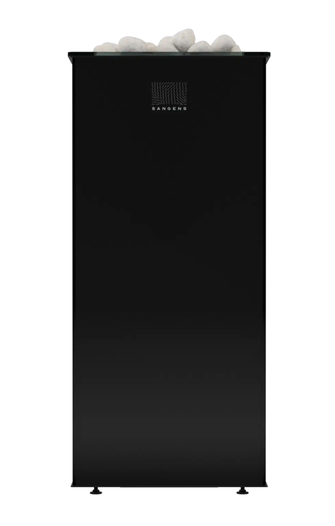 Электрическая печь Sangens W20G Glass Black (Сангенс В20С Стекло черное) - 1min