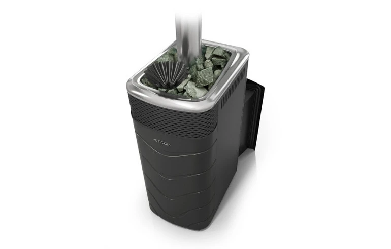 Печь для бани Термофор Гейзер XXL 2017 Inox Витра ЗК антрацит