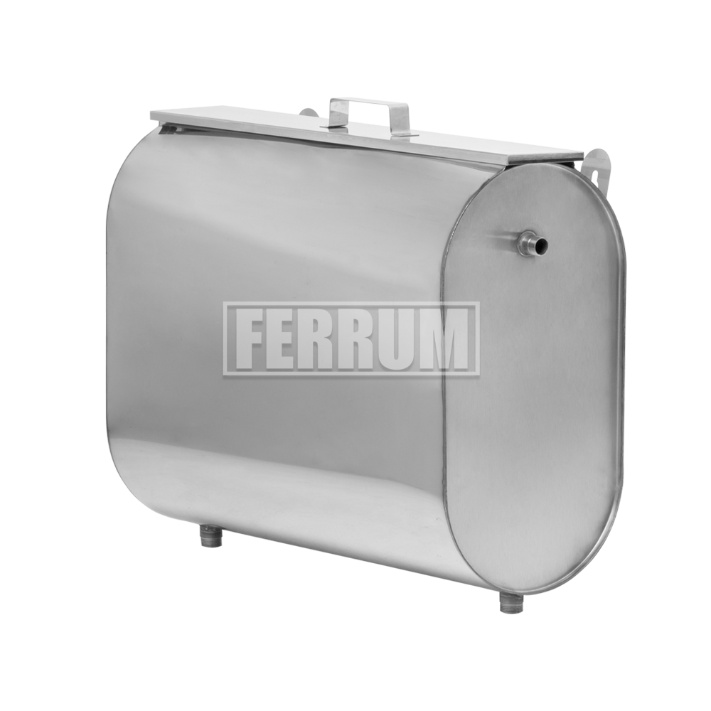 Бак Ferrum Комфорт для теплообменника горизонтальный эллипс 95л - 0min