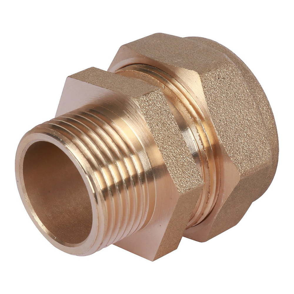 Муфта латунная IWS (M) 15 х 1/2" EF наружная резьба - 0min