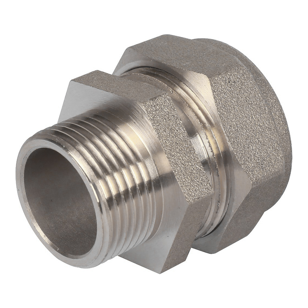 Муфта латунная IWS (M) 15 х 1/2" EF наружная резьба - 4min