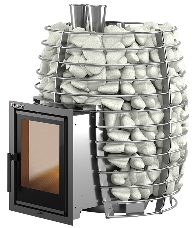 Печи Эверест INOX из нержавеющей стали марки AISI 430